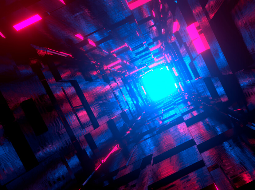 Scifi-Hallway-red-and-blue-combination-for-2020.