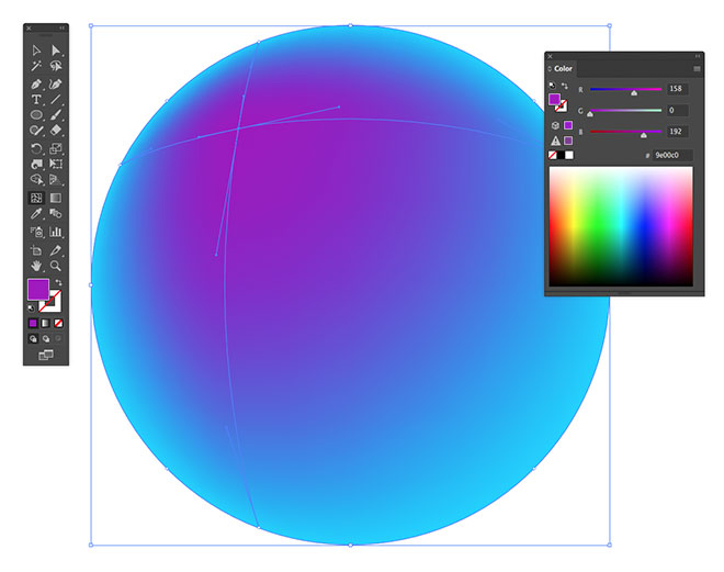 Cách Tạo Các Quả Cầu Gradient Đầy Màu Sắc Trong Illustrator - Đơn Vị Thiết  Kế, In Ấn Và Marketing Chuyên Nghiệp