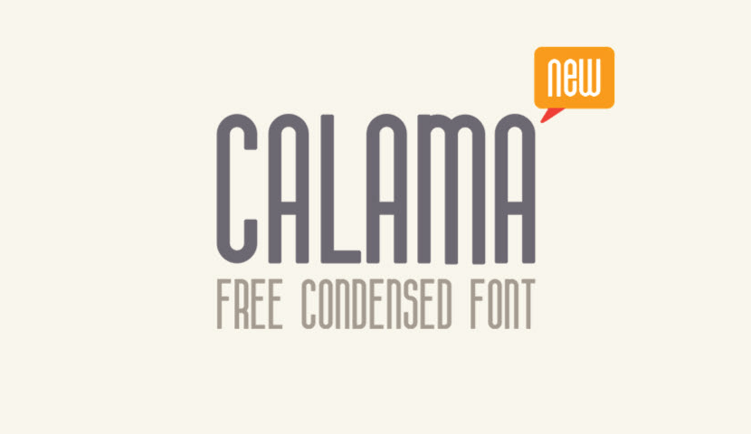 Calama-free-condensed-font.png