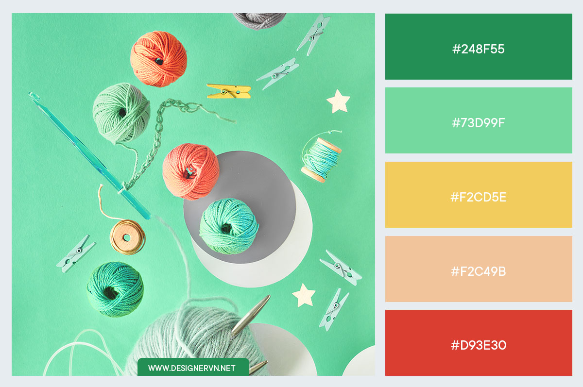 9 Bảng Phối Màu Xanh Pastel Nhẹ Nhàng Và Sáng Tạo | Designervn