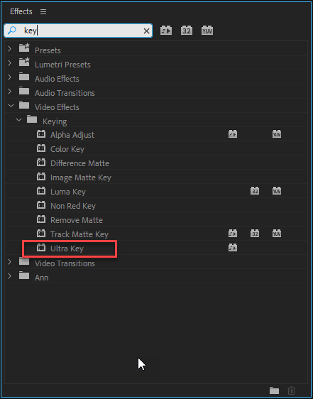 ultra key download after effects