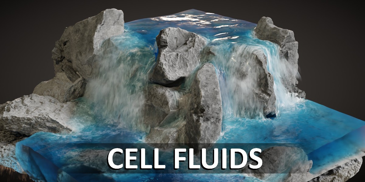 Cell Fluids 1.6 cho Blender đã được phát hành