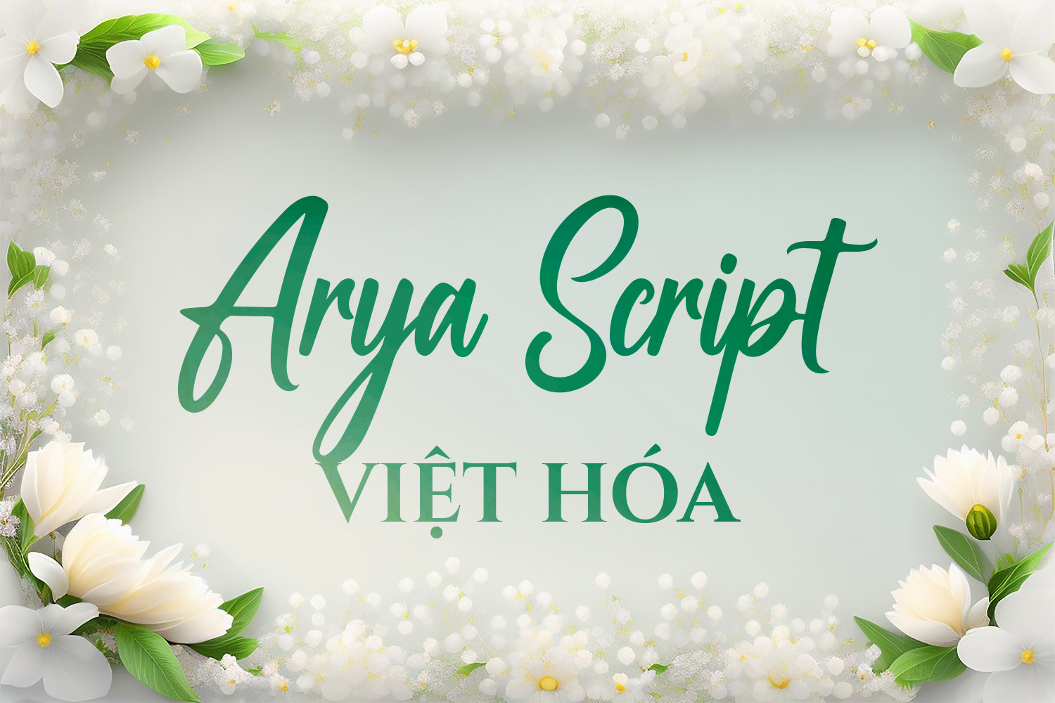 DVN Arya Script Việt hóa - Font chữ Viết tay đẹp mắt | DesignerVN